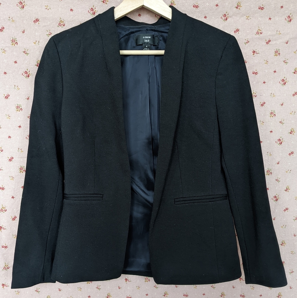 J Crew Black Blazer